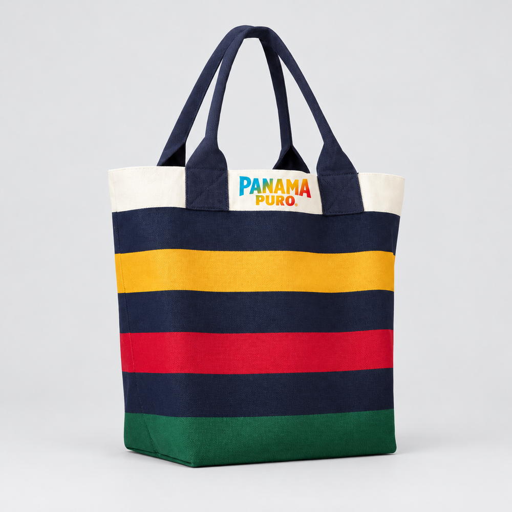 Panama Puro Heritage Stripe Tote Bag