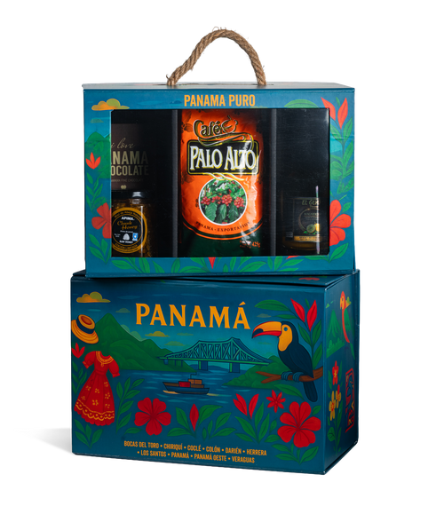 Panama in a Box Gift Box - Palo Alto Coffee