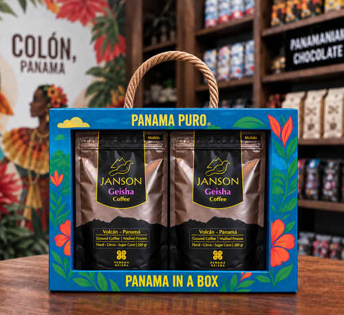 Panama in a Box Gift Box - The Geisha Box