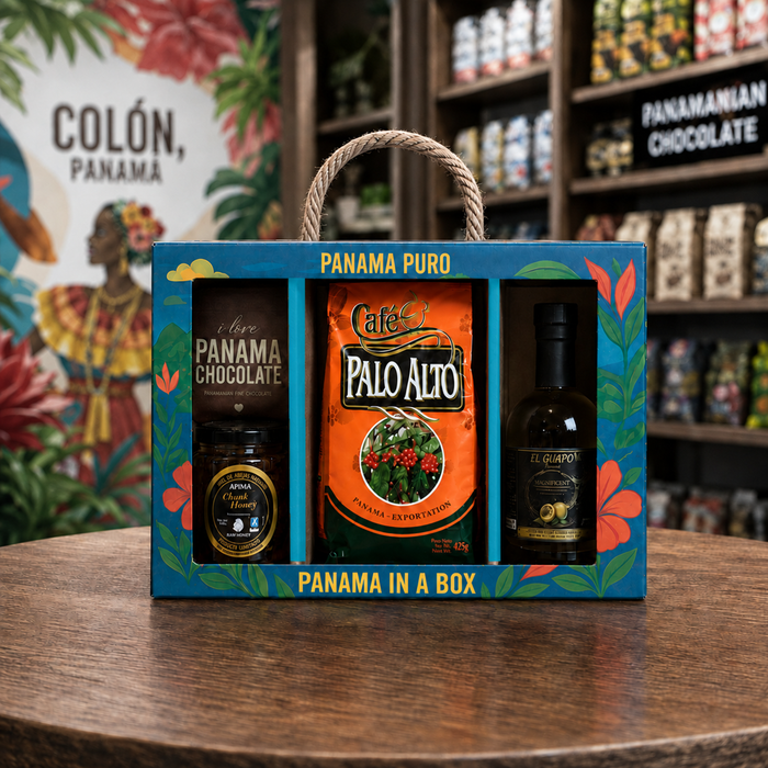 Panama in a Box Gift Box - Palo Alto Coffee