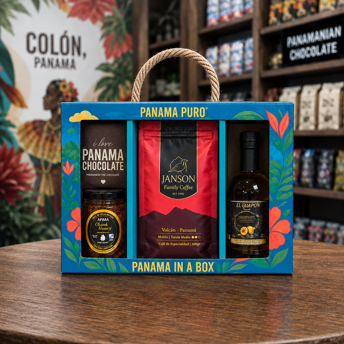 Panama in a Box Gift Box - Janson Coffee